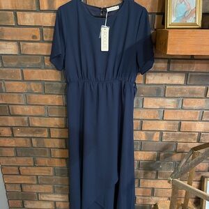 Roolee Deep Blue Maxi Dress